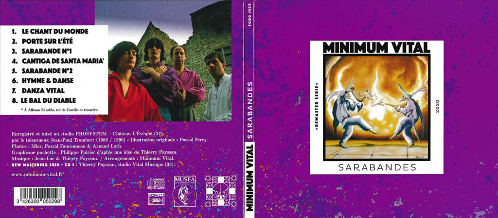 sarabandes back cover